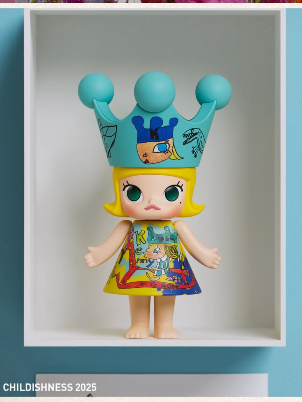 POP MART Mega Royal Molly 100% Series 1 - Childishness 2025